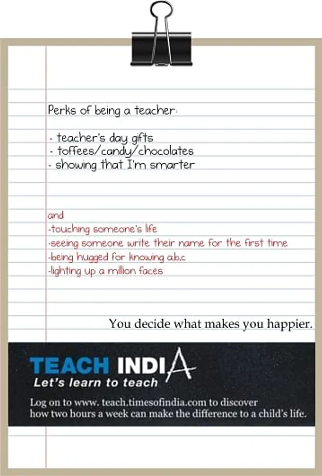 you decide what makes you happier