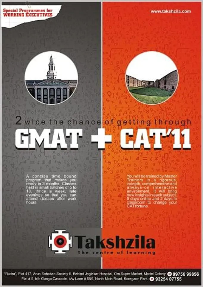 Gmat + Cat' 11