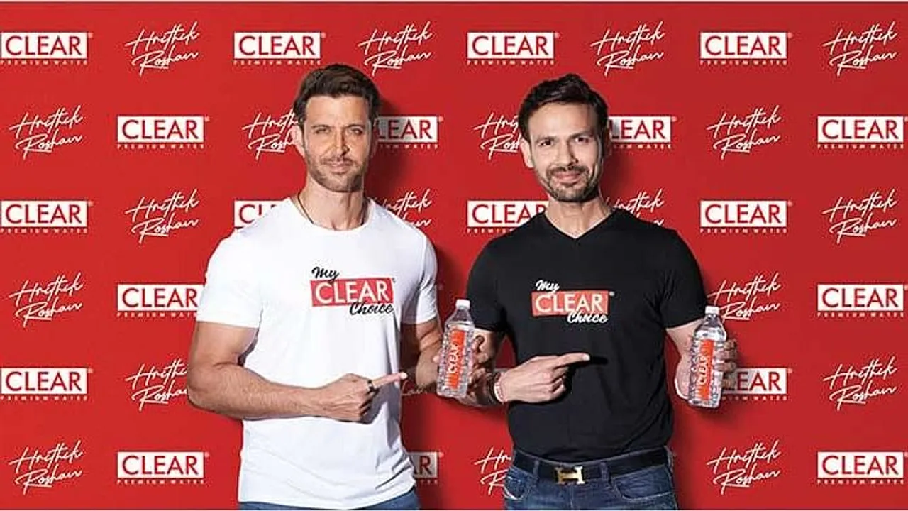 Hrithik Roshan to continue as brand ambassador for Clear Premium Water