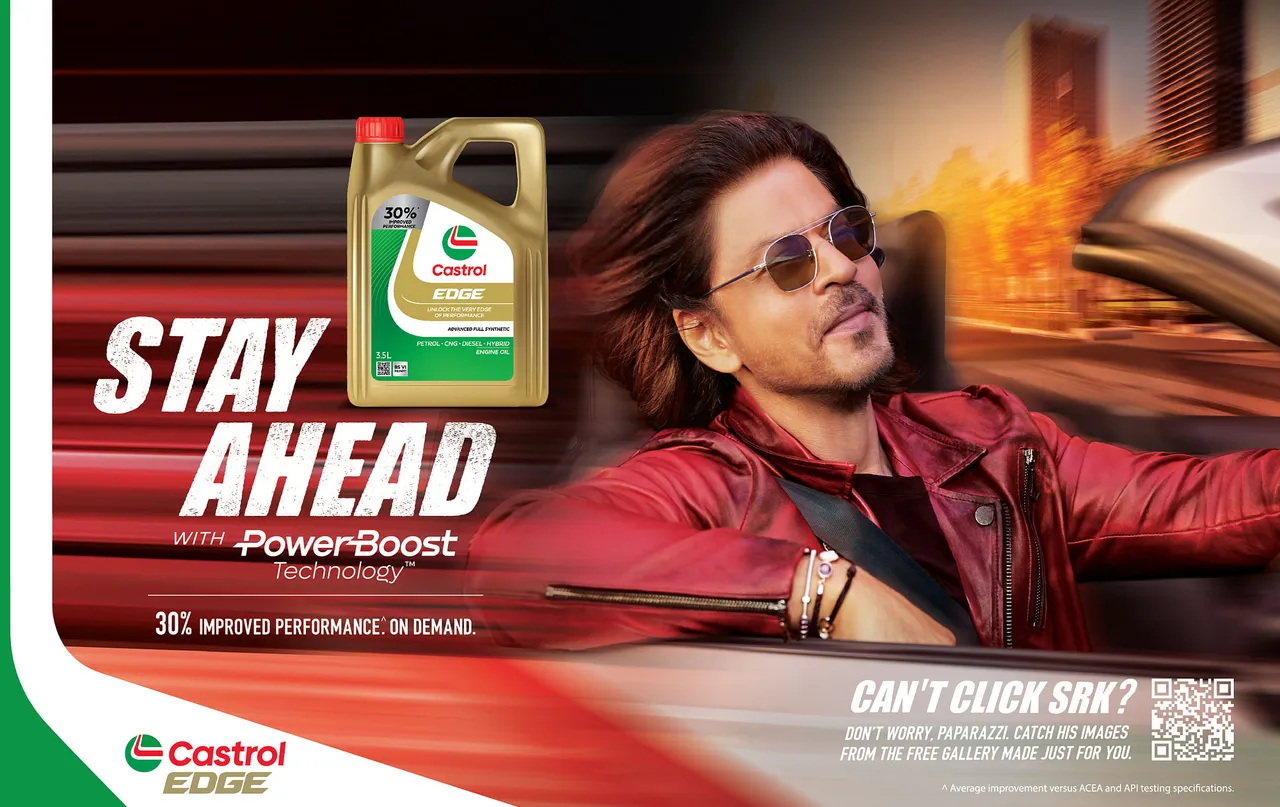 Castrol India launches new EDGE range with TVC featuring Shah Rukh Khan