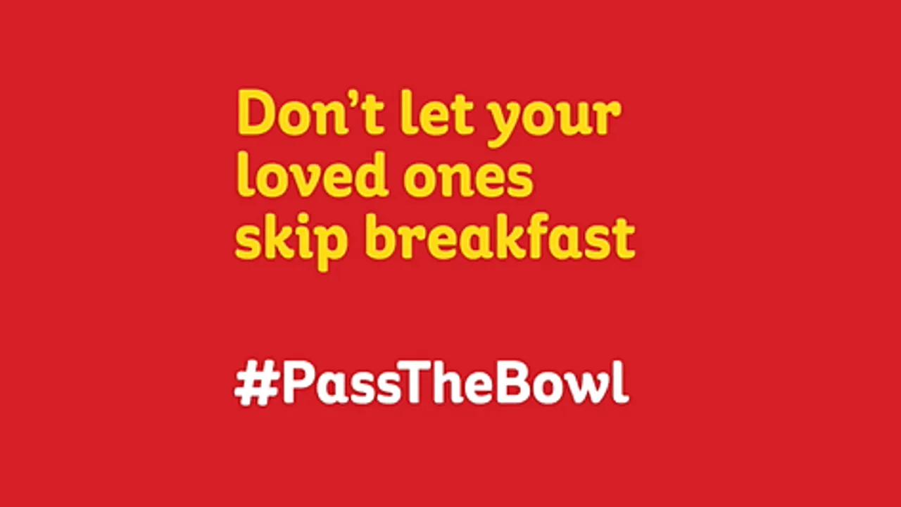 Kellogg's urges consumers to ‘Pass the Bowl’ and have their daily dose of breakfast 