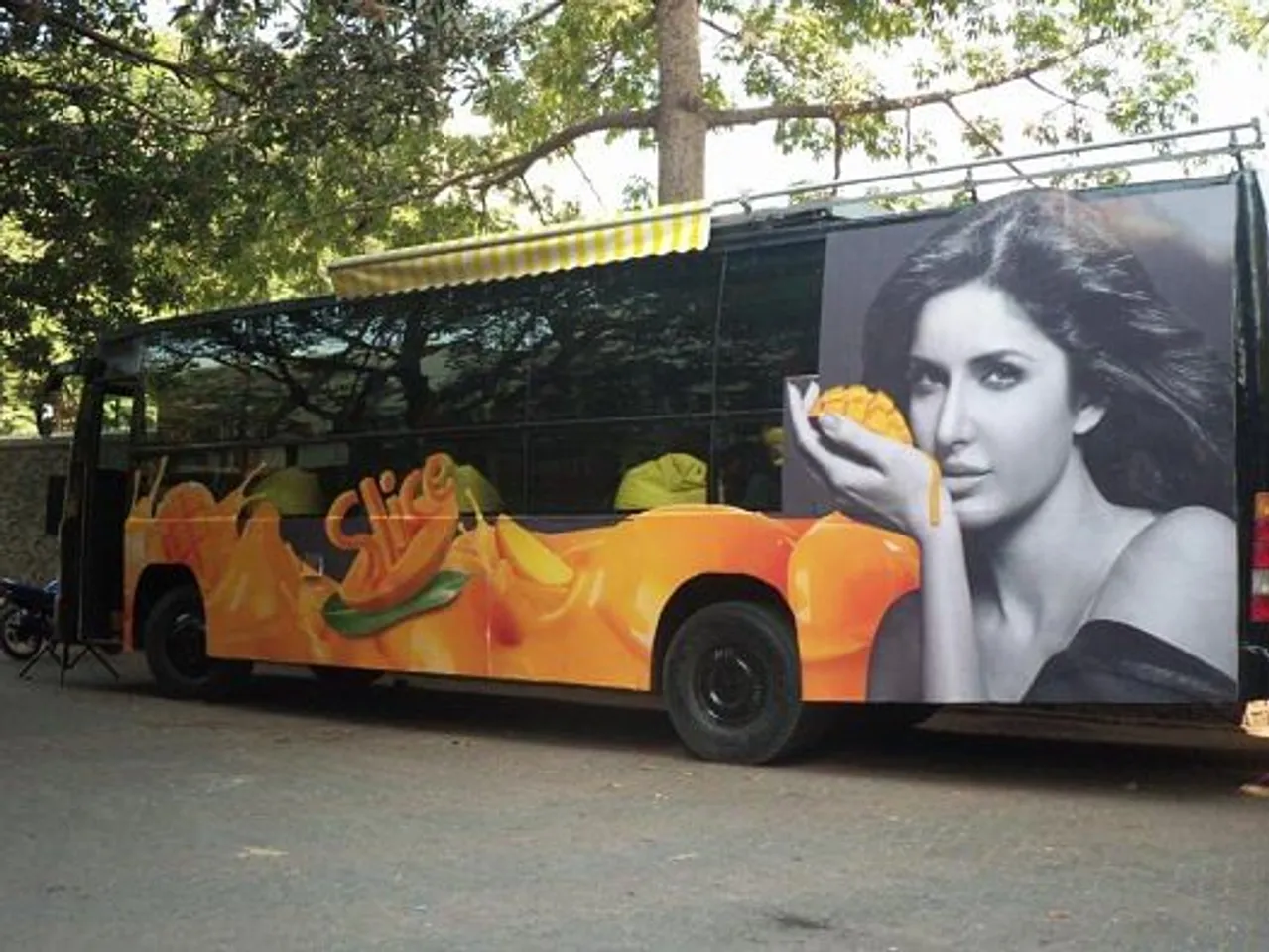 Bus branding