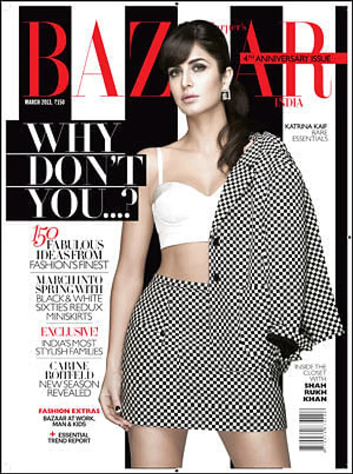 Harper's Bazaar increases its cover price on its fourth anniversary