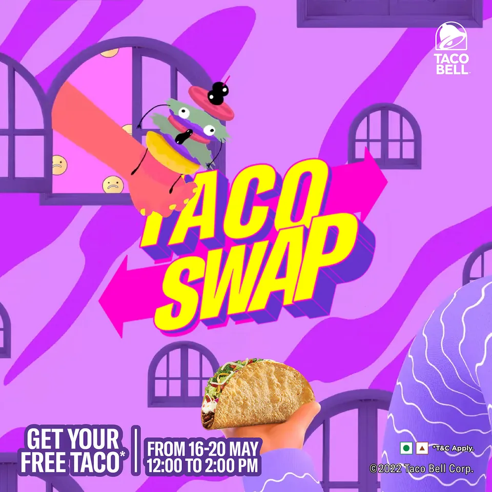Taco Bell® will ‘swap’ boring meals for its craveable tacos
