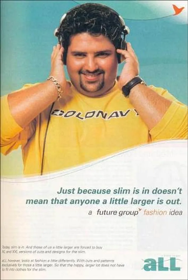 Just because slim is in doesn't mean that anyone a little larger is out.