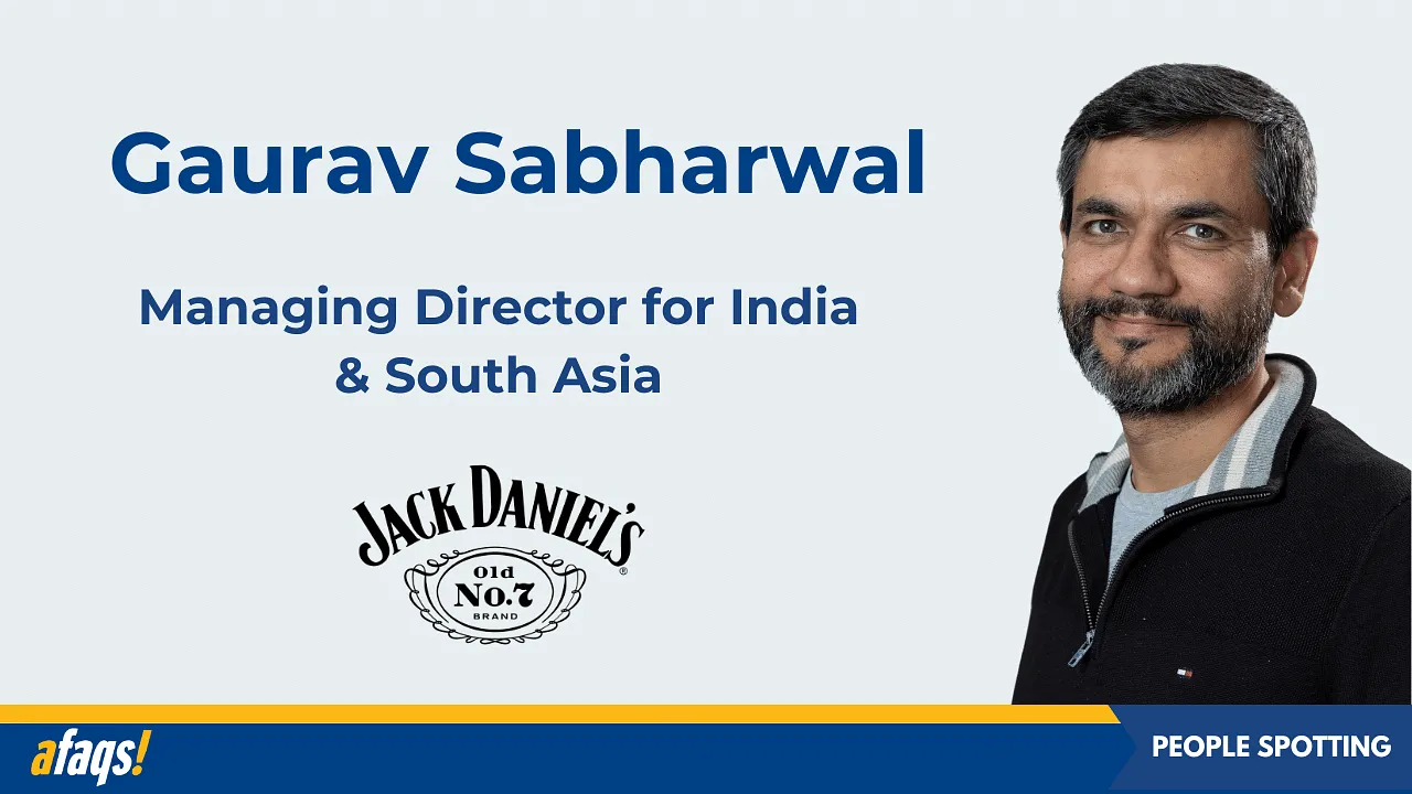 Jack Daniel’s appoints Gaurav Sabharwal as managing director for India & South Asia  