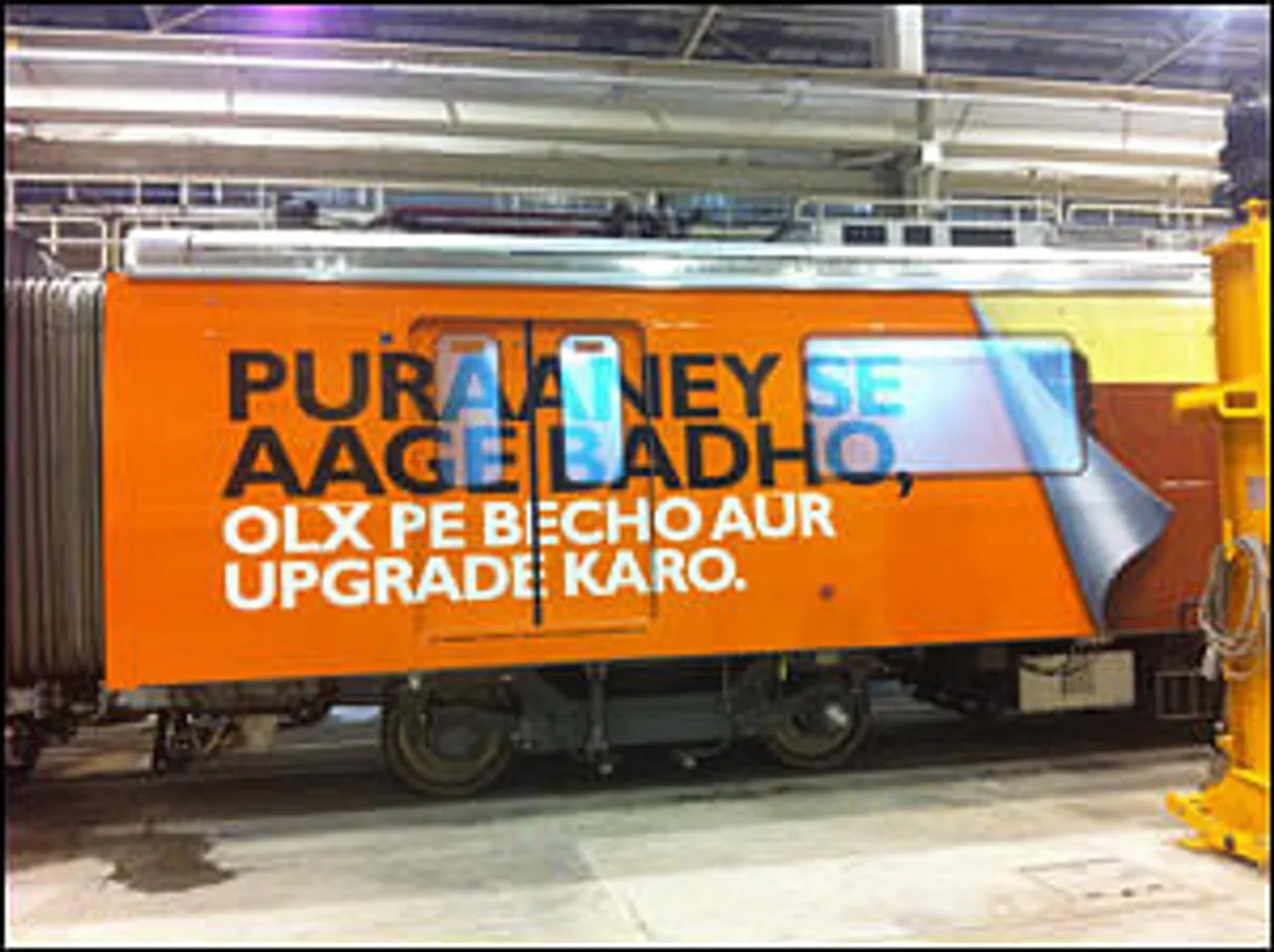OLX boards Mumbai Metro