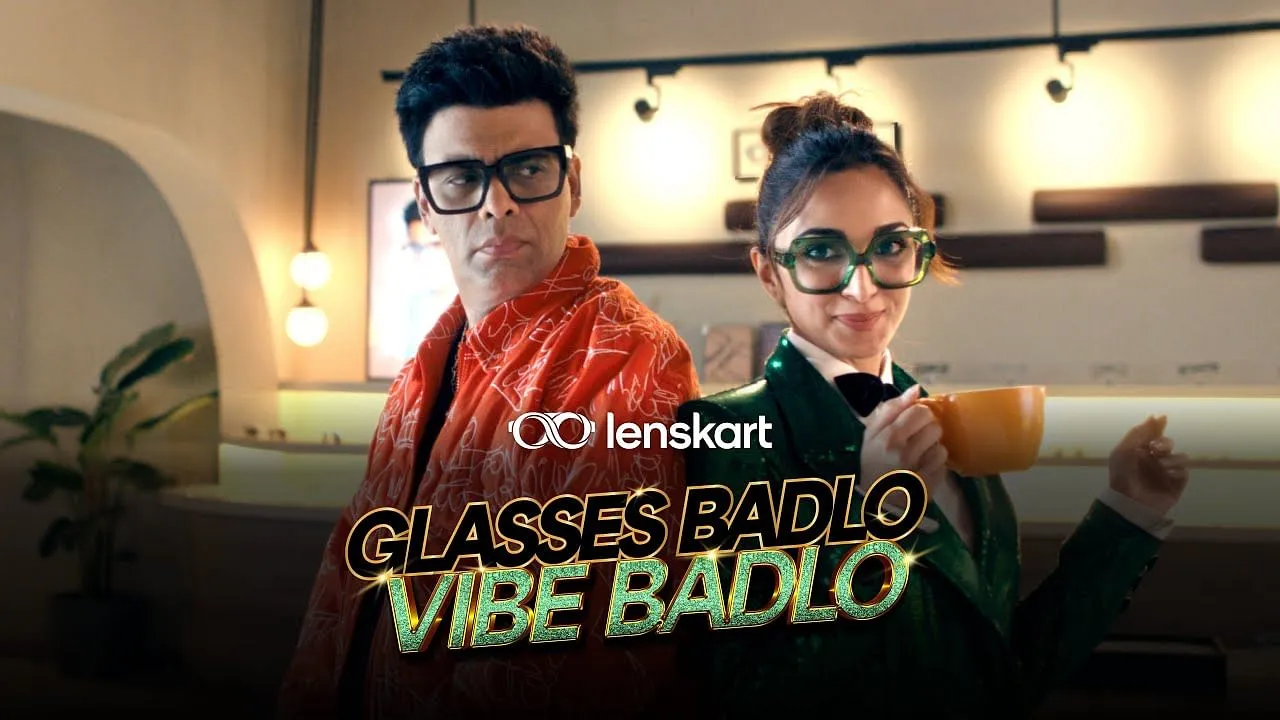 Kiara Advani mimics Karan Johar’s signature style in Lenskart’s latest campaign  
