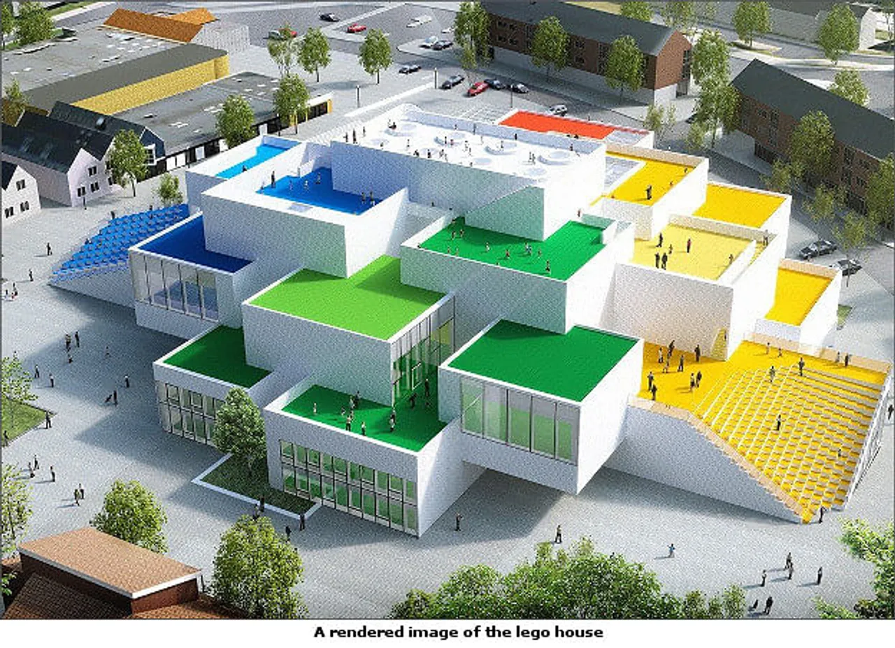 Lego is building a life-size lego house 
