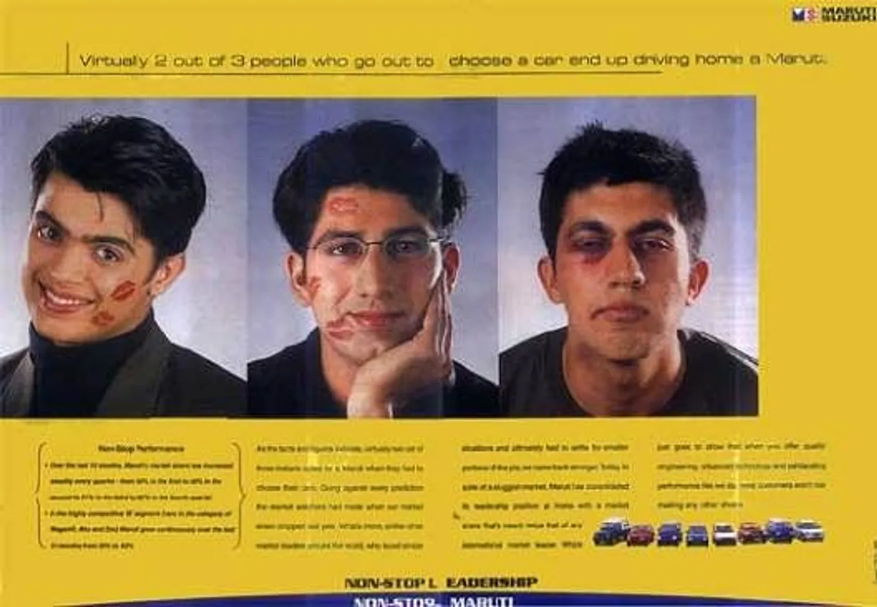 Virtually 2 out of 3 people who go out to choose a car end up driving home a Maruti.