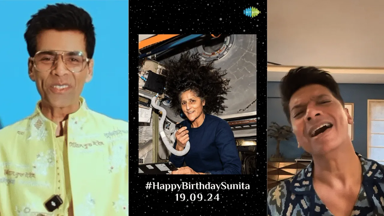 Saregama and The Womb bring Bollywood artists to sing 'Happy Birthday' song for Sunita Williams