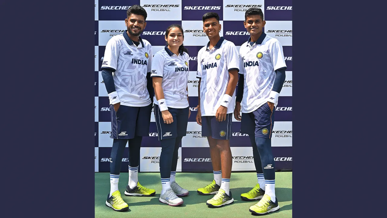 The All India Pickleball Association signs an agreement with Skechers as its official kit sponsor