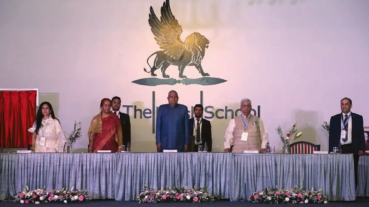 Vice President Jagdeep Dhankar inaugurates the Kulish School of Patrika Group