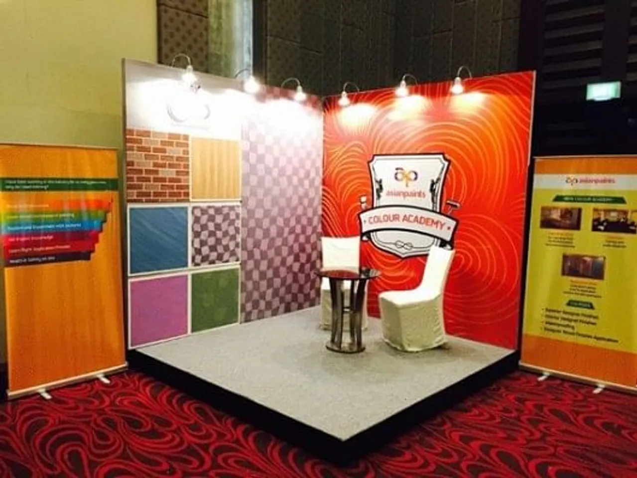 Asian Paints Colour Academy stage