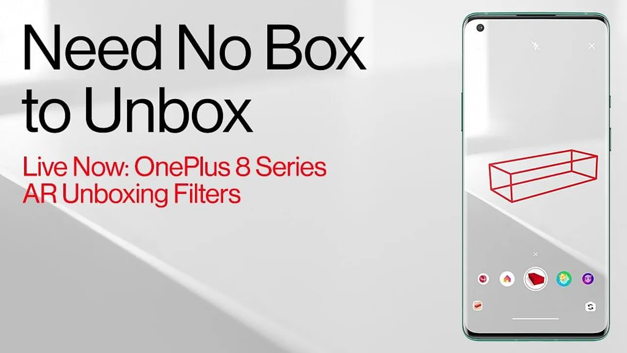 Now, Instagrammers can virtually unbox the OnePlus 8...