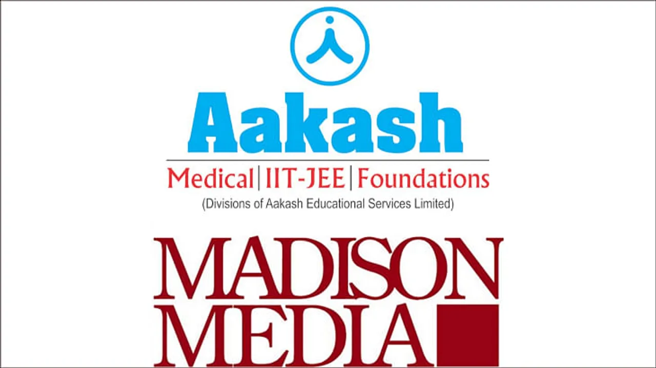 Aakash Educational Services appoints Madison as media agency