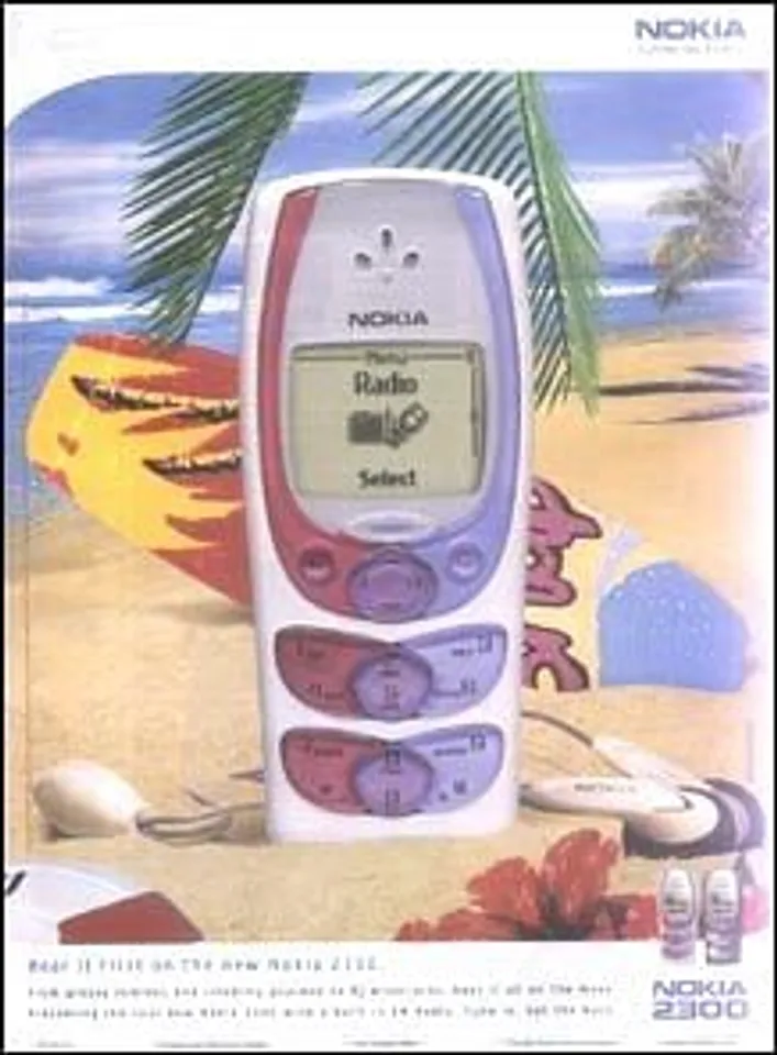 Hear it first on the new Nokia 2300.