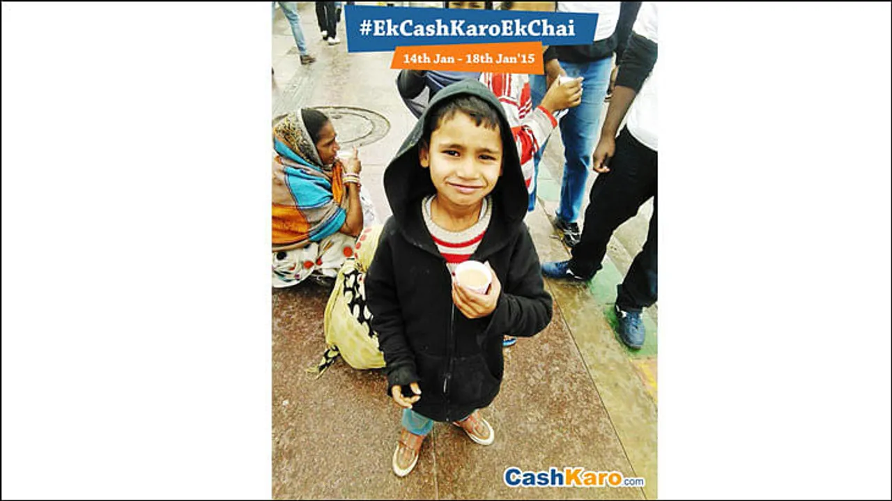 Cashkaro #EkCashKaroEkChai: Spreads warmth this winter