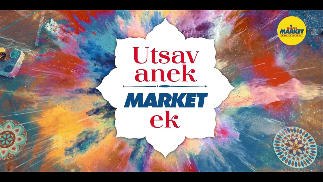 Reliance Market captures the essence of Holi with their new jingle