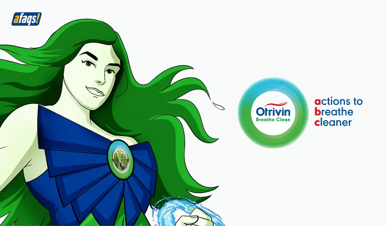 Otrivin is counting on pollution superhero ‘Aerowin’ to help build brand awareness amongst children
