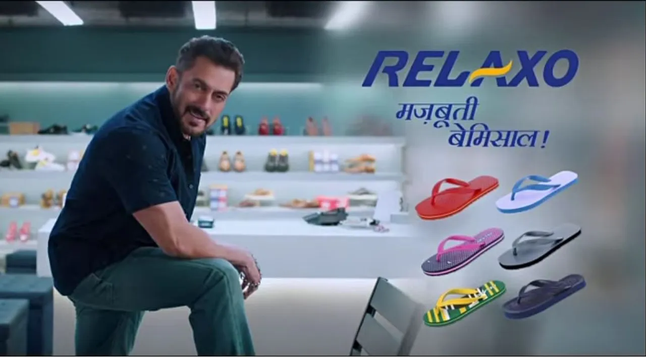 Relaxo launches new TV ad campaign #MazbootiBemisaal with Salman Khan