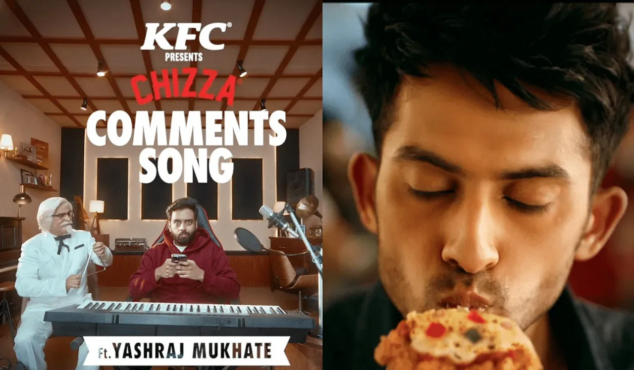 Yashraj Mukhate belts out a new tune to welcome back the KFC Chizza
