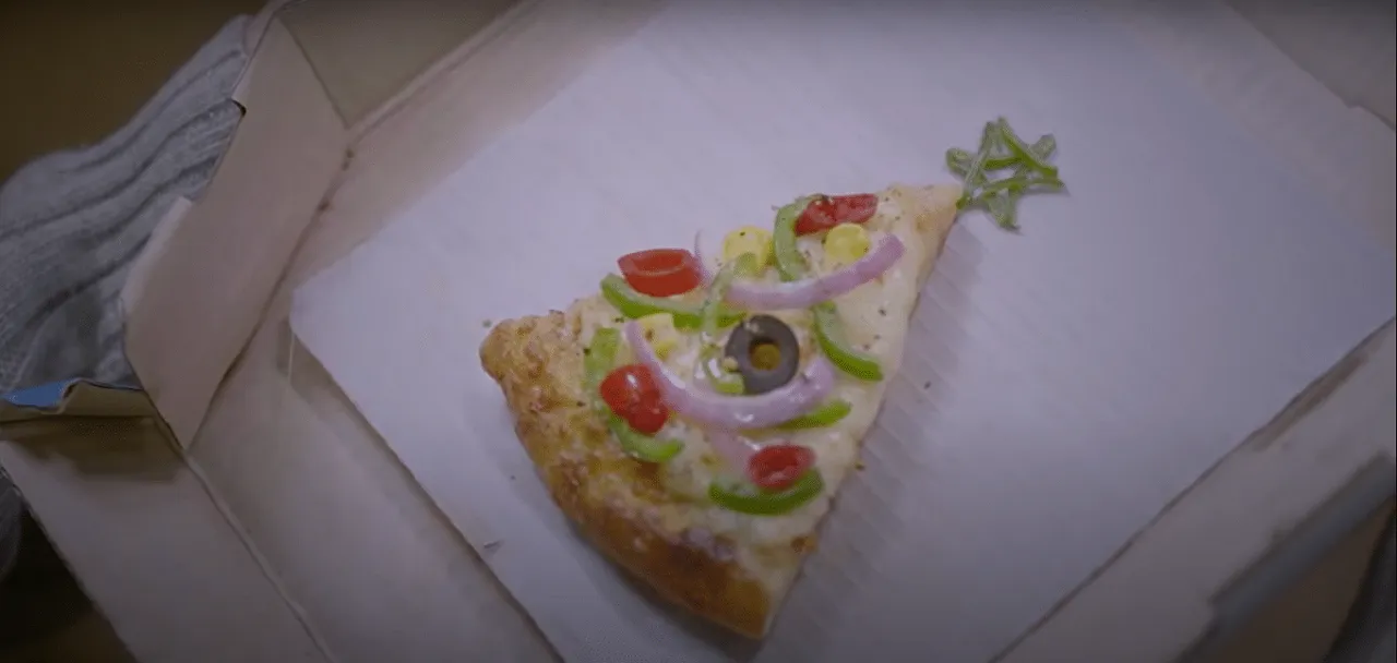Domino’s lights up Christmas festivities for Santa in new TVC