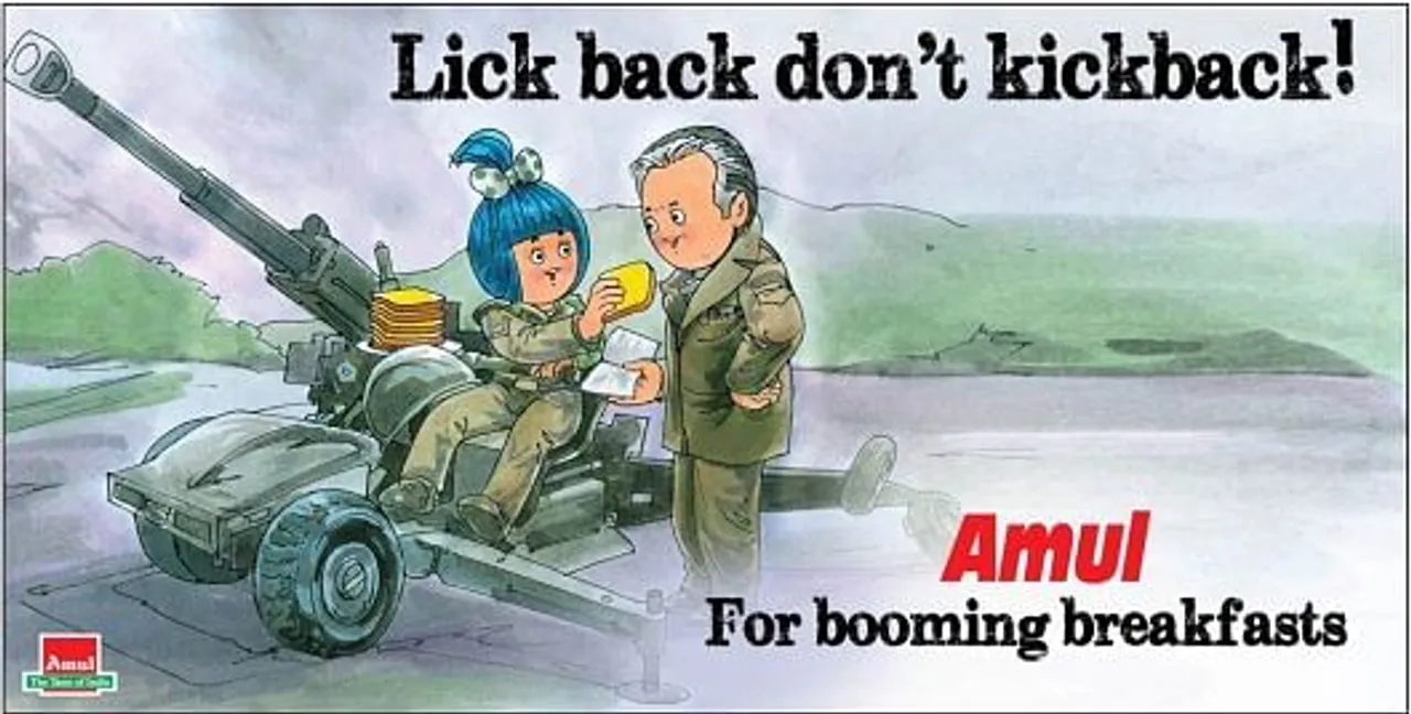 Lick back don't kickback!