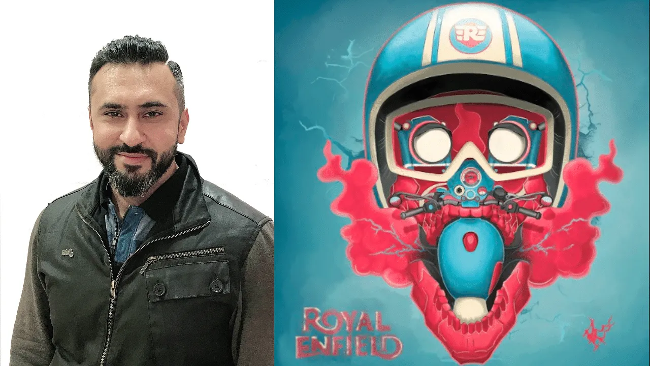 Royal Enfield uses art to give people a taste of the riding life