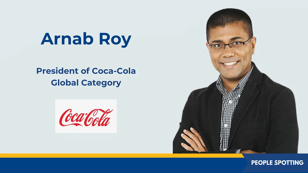 Coca‑Cola Company names Arnab Roy as president of the Coca‑Cola global category