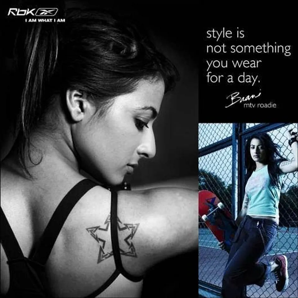 "Style is not something you wear for a day." Baani, MTV Roadie