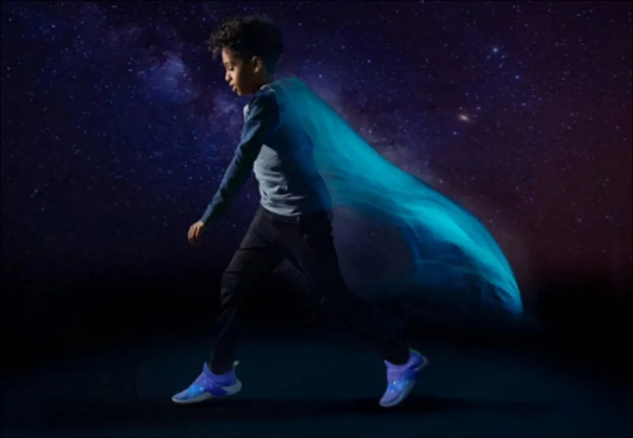 The superhero way of marketing shoes