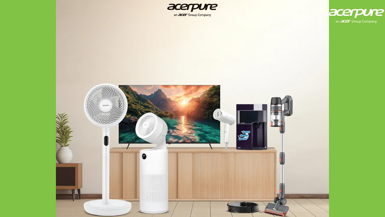 Acer Group forays into consumer electronics, launching TVs, air and water purifiers, and more