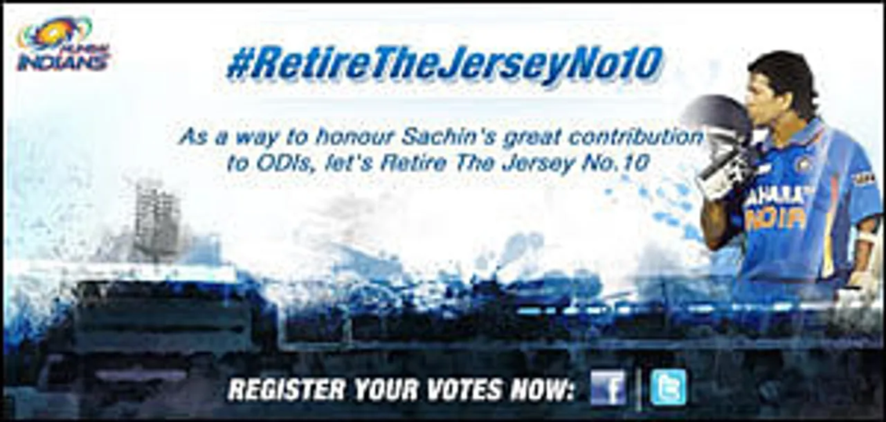 Mumbai Indians launches digital campaign to retire Jersey No. 10