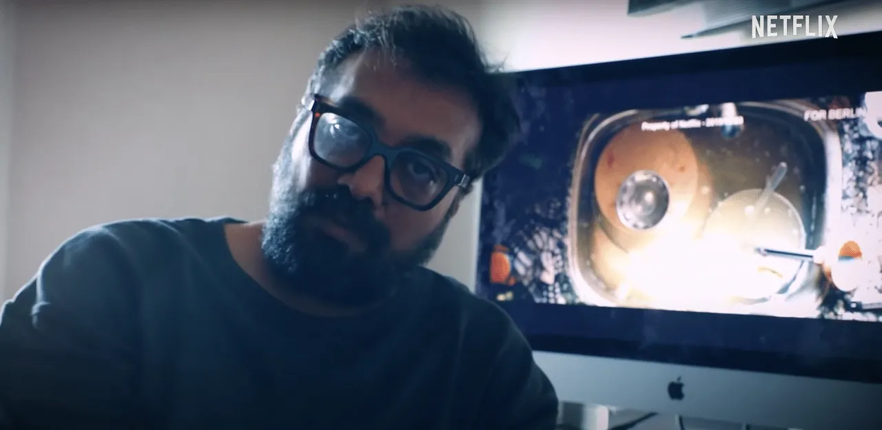Anurag Kashyap 'unchokes' a sink in promotional Netflix video