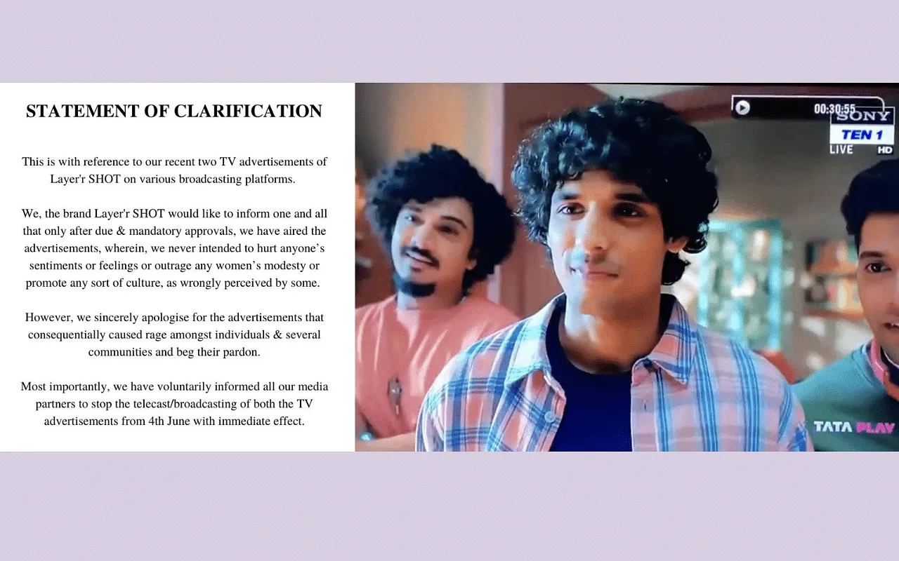 Layer'r Shot posts apology on social media for offensive ads