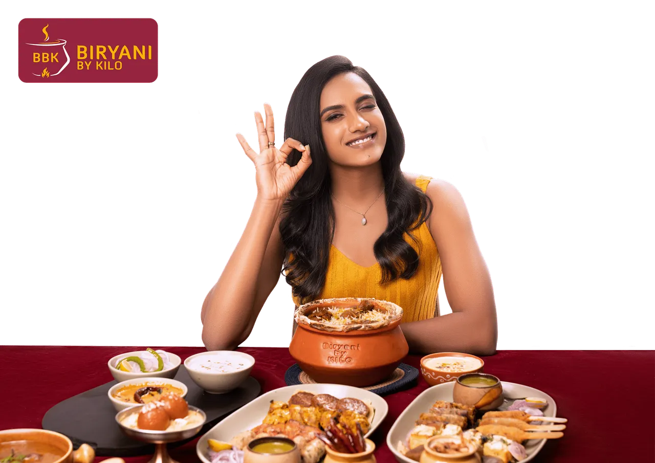 Biryani By Kilo announces PV Sindhu as its Brand Ambassador
