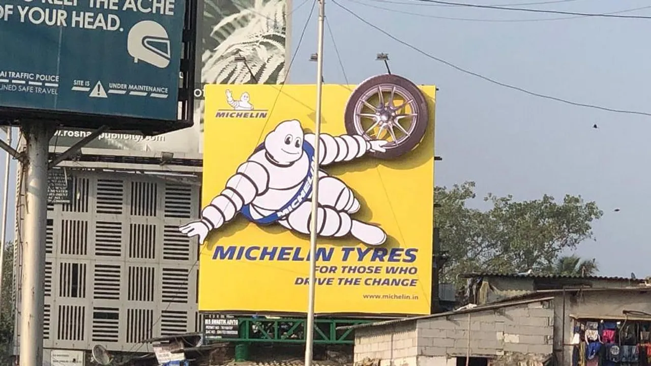 Michelin Man reappears on Indian OOH landscape