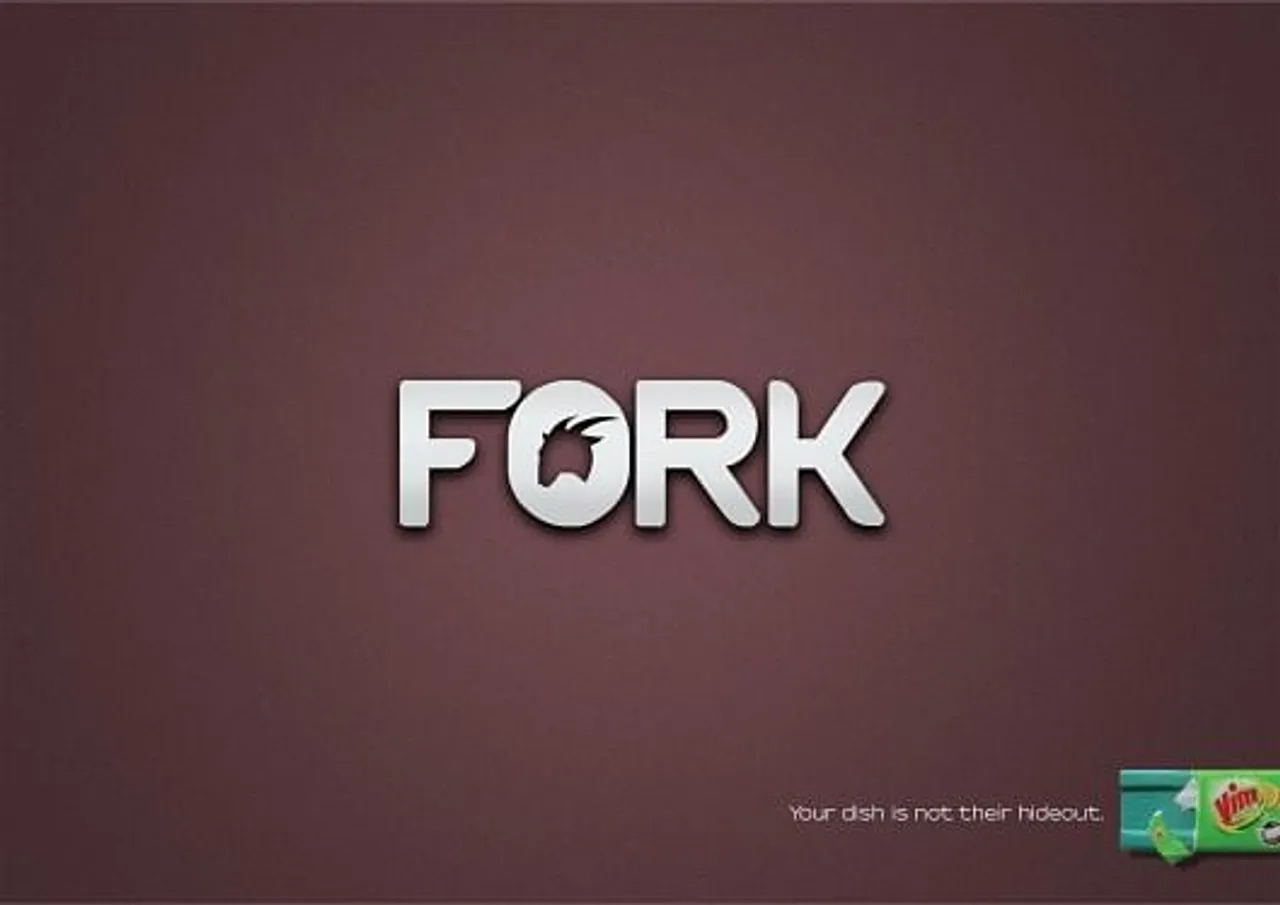 Vim Dishwash Bar: Fork, Goat