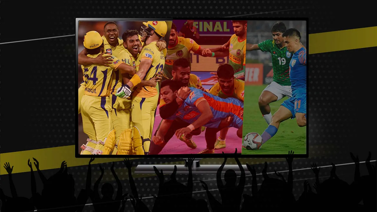 Reach of television remains unassailable with live sports having its back