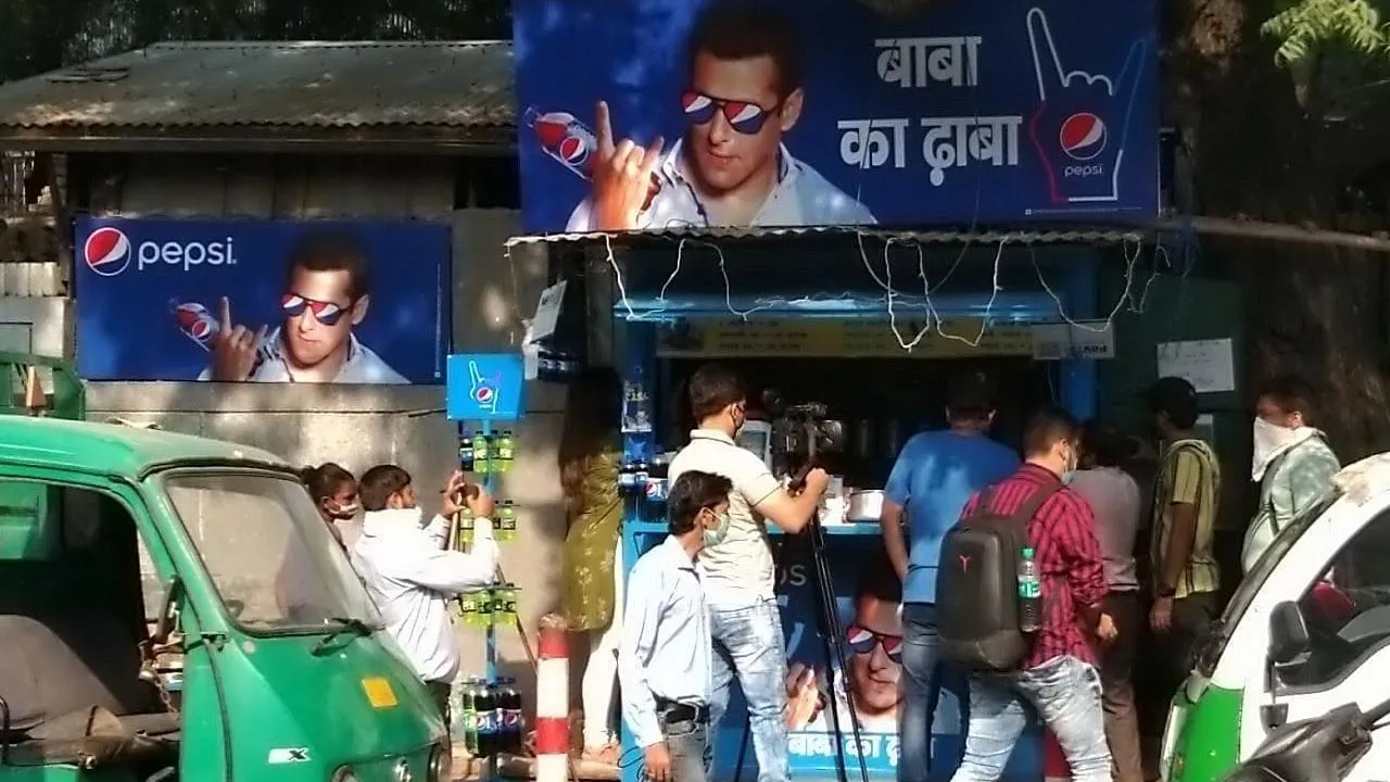 Baba Ka Dhaba Pepsified, gets a full Pepsi makeover