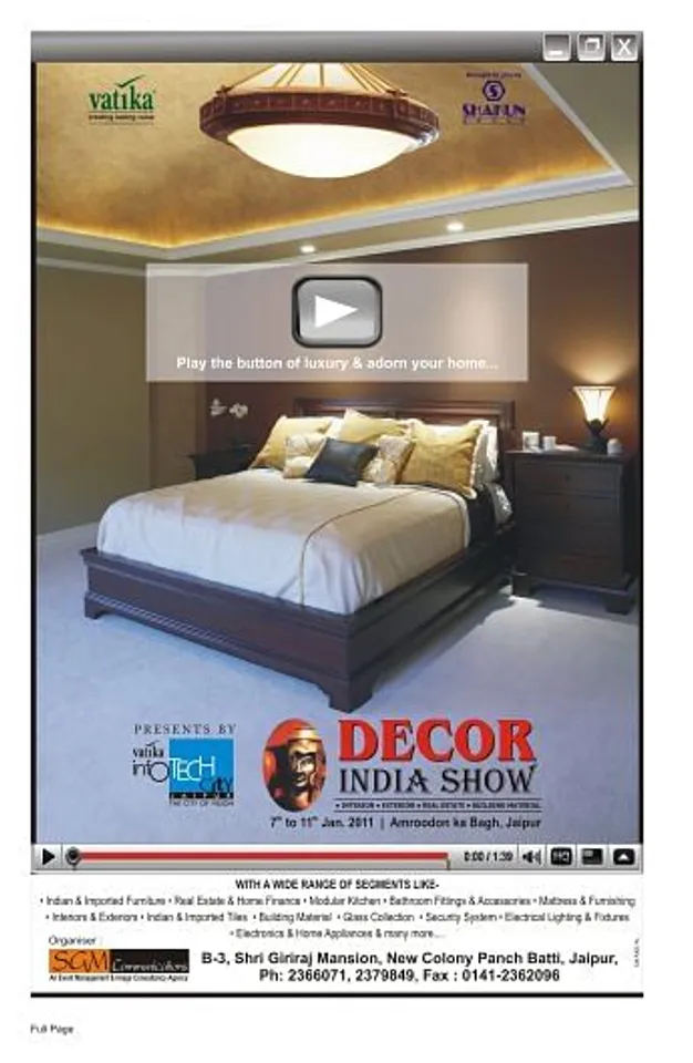Play the button of luxury & adorn your home...Campaign Countdown Final Day