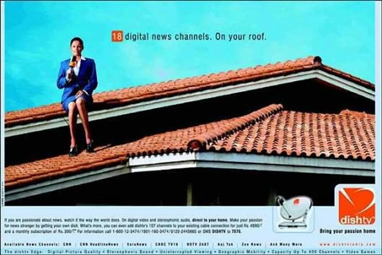 18 digital news channels. On your roof.
