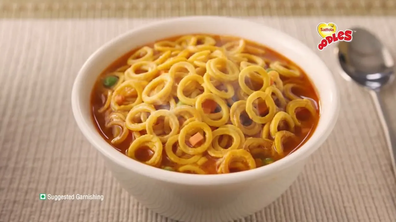 Marico plays health card in first ad for Saffola Oodles; will it convince moms that instant noodles are healthy?