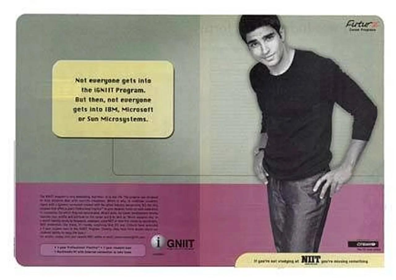 Not everyone gets into the iGNIIT Program. But then, not everyone gets into IBM, Microsoft or Sun Microsystems.