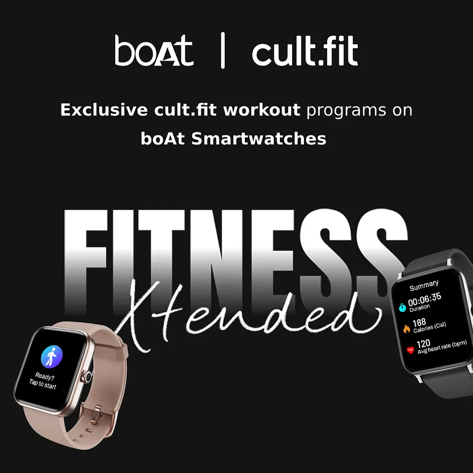 boAt and cult.fit join hands to launch ‘Fitness Xtended’