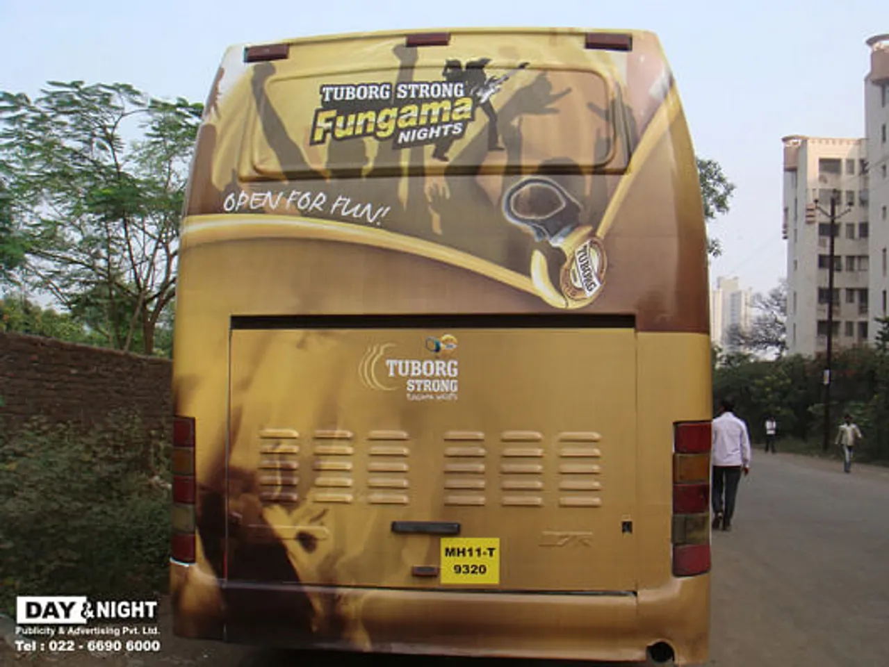 Tuborg's Volvo Bus Campaign