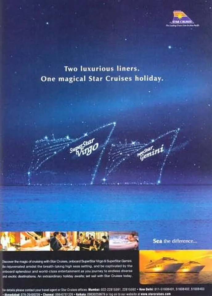 Two luxurious lines.One magical Star Cruises holiday.