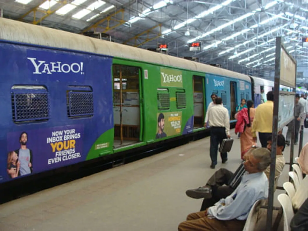 Train branding