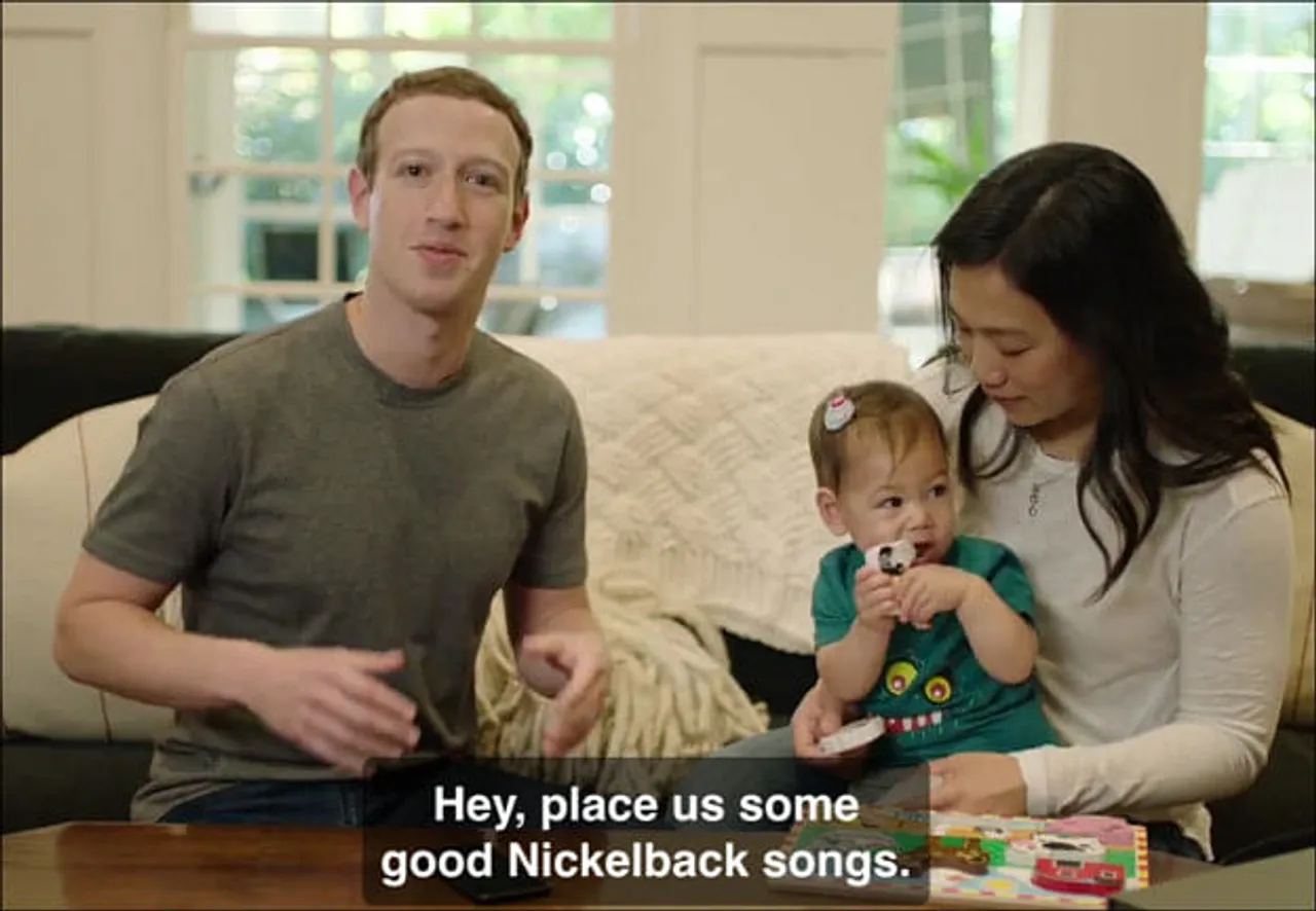 Mark Zuckerberg showcases his self-created digital assistant Jarvis